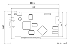 HP2000 寸法図