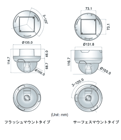 IPC3100A 寸法図